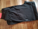 李宁运动裤女速干裤秋冬新款薄款宽松透气冰丝束脚收口休闲长裤运动服 黑色(速干轻薄) S 实拍图