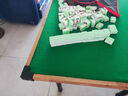 梦多福 麻将桌折叠便携式餐桌两用方桌棋牌桌简易家用手搓麻将桌子 90款新款木质包边+加粗钛黑支架 新升级 实拍图