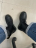 马丁（DR.MARTENS）春夏1460 Pascal 新中式荔枝纹软皮黑色女款8孔马丁靴 黑色 38 实拍图