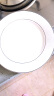 九辰 碗碟套装家用北欧式餐具套装景德镇骨瓷陶瓷盘子碗筷套装乔迁送礼 80头豪华配富贵煲 实拍图