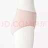 MUJI MUJI 女式 罗纹编织 高腰 短裤 FCE09C1A 粉红色 L 实拍图