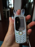 其他家迷你手机学生专用超小全网通4G双卡双待可定位侧键手电筒老人手机 佩奇【全网通4G】白色 官方标配 实拍图