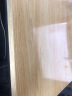 京楷 电脑桌台式家用学习桌笔记本钢木桌写字书桌现代简易简约长条桌子 原木纹黑架单桌(100*60*73cm) 实拍图
