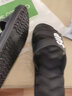 卡帝乐鳄鱼拖鞋男士休闲拖鞋浴室家居一字拖百搭凉拖鞋子 男 1492 黑白 44 实拍图