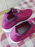 福来红老北京布鞋女软底妈妈鞋一脚蹬懒人鞋中老年运动休闲鞋老年健步鞋 紫色 38 实拍图