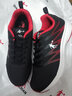 乔丹运动鞋男鞋密网革面经典百搭跑步鞋子舒适减震轻便休闲跑鞋男 黑色极光红(革面防水) 【评价有礼】 42 实拍图