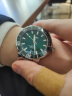 豪利时（ORIS）【官方旗舰】AQUIS潜水系列绿水鬼瑞表自动机械男手表日历腕表 43.5mm绿盘钢带73377304157MB 实拍图