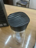膳魔师（THERMOS）双层玻璃杯商务办公高档水杯男士泡茶杯车载水杯茶水分离节日礼物 TCGB-400-BK黑色 实拍图