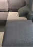 艺被沙发罩全包沙发套坐垫套防猫抓防滑防尘盖布客厅沙发笠可定制 菱镜-深灰 大双人长85-125宽65-85cm 实拍图