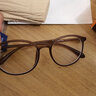 share talent超轻tr90近视眼镜框男女学生防蓝光圆框复古黑框镜架专业可配度数 C38磨砂茶 镜框送0度防蓝光(免费配400度内) 实拍图
