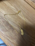 世纪缘 黄金精品肖邦项链 足金999简约女款百搭素链 送女友520礼物 7.71g【链长42cm】 实拍图