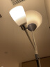 落地灯立式客厅卧室书房床头学习双头北欧LED遥控ins风子母灯 子母灯+送两个5WLED暖光 晒单实拍图
