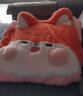 派客思加厚冬季抱枕被子两用午睡牛奶绒枕头被汽车载靠枕办公室空调被子 狐狸 45cm*40cm 大号(展开被子1.7*1.5米) 实拍图