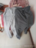 浩术休闲裤男秋冬季新款加绒加厚加肥加大码宽松休闲弹力运动长裤男 【两件装】螺口深灰+螺口浅灰 5XL 【180-200斤】 实拍图