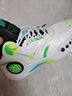 篮球鞋幻影3秋款网面透气防滑男童运动鞋青少年实战科比儿童球鞋 8039-1白金皮面 37码 关注送篮球袜手环 实拍图