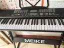 美科（Meirkergr）MK-2100智能版+琴架  亮灯跟弹61键钢琴键多功能智能电子琴乐器 连接话筒耳机U盘手机pad 实拍图