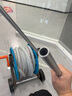 鹰牌 家用高压洗车水枪水管软管收纳车卷管器架子浇花园艺工具盘绕套装 中号滑轮车（带轮可卷4分水管50米） 实拍图