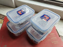乐扣乐扣塑料保鲜盒带盖饭盒学生上班族密封盒微波炉冰箱冷冻食品级收纳盒 长方形350ml 实拍图