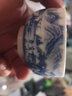 博晓（BOXiAO）景德镇青花瓷茶杯 手绘山水主人杯单杯品茗喝茶杯子 陶瓷功夫茶具 手绘青花山水-禅定杯 实拍图