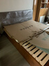 南宜（Nanyi）胡桃木实木床双人床现代中式简约经济型高箱储物床卧室家具8518 高箱床 【普通橡胶木款】1.8*2.0米 实拍图