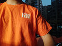 蓝之旺 班服t恤定制工作服文化衫夏季短袖男情侣体恤衣服订做聚会团队服 A款【26支全棉180g】正肩橙色 2XL 实拍图
