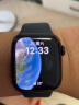 Apple Watch Series 8 智能手表GPS款41毫米午夜色铝金属表壳午夜色运动型表带MNP53CH/A 实拍图