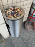 斯图不锈钢烟灰垃圾桶大堂走廊商场酒店 丽格网落地商用 电梯口垃圾桶 10L圆形垃圾桶（砂钢） 实拍图