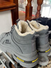 回力（Warrior）官方雪地靴男鞋棉鞋冬季男加绒东北保暖作战马丁靴男士高帮鞋子男 灰色/单里款【舒适耐磨升级款】 43 实拍图