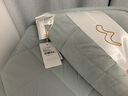 水星家纺床垫乐肤绒加厚软床垫保暖吸湿床垫子可折叠宿舍床褥 0.9m床 灰 实拍图
