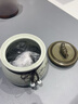融达陶瓷茶叶罐密封罐家用存茶罐储存罐瓷罐绿茶红茶普洱储茶罐订制 招财罐 600ml 实拍图