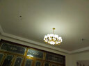 惊鲵 新中式吊灯中国风客厅灯禅意餐厅灯广东中山灯具套餐三室两厅 18头【封口灯罩+三色光源】 实拍图