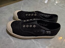 斯凯奇（Skechers）女鞋百搭一脚蹬休闲鞋平底舒适小白鞋时尚户外单鞋帆布鞋113821 实拍图
