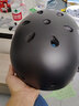 一豹轮滑头盔攀岩登山成人儿童男女安全帽子溜冰滑板骑行平衡街舞头盔 黑M（头围53-58cm 重60-120斤） 实拍图