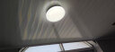 雷士（NVC）阳台灯卧室灯吸顶灯灯具灯饰厨房灯LED照明灯现代简约灯饰卫生间 极简6W单白光（直径17.5cm） 实拍图