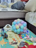 澳乐（AOLE-HW）海洋球彩色婴儿玩具球小孩宝宝户外球池儿童塑料球 100个装 冰淇淋色系海洋球7.0cm 实拍图