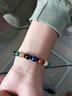 可塘明珠 天然石榴石手链 女士圈酒红色水晶手串福袋水滴送女友情人节礼物 6MM5A级三圈-如意款 实拍图
