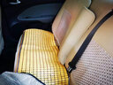 車格仕 汽车坐垫夏季凉垫单片 竹片座垫麻将凉席通风小车货车内夏天专用车载居家办公座椅垫子 【豪华窄边款】三件套 米黄色 实拍图