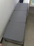 顶乐 折叠单人躺椅午休床办公室午睡床家用神器便携行军床简易床陪护 防凹静音床-63宽灰色+毛毯 实拍图