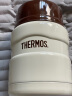 膳魔师（THERMOS）焖烧杯保温饭盒保温杯大肚杯女带勺子真空焖烧罐SK-3000 白色 470ml 实拍图