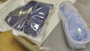 柯帛（KEBO） 游泳裤套装 男士 平角舒适速干 泳帽 泳镜 鼻夹耳塞 蓝色三件套 3XL150-180斤 实拍图