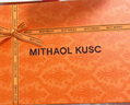 MITHAOL KUSC围巾女保暖披肩女生2024新款女士围脖轻奢生日情人节礼物送老婆 黑色【高档礼盒装】 实拍图