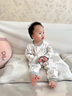 贝肽斯婴儿衣服新生儿春秋连体衣长袖睡衣宝宝空调哈衣爬行服 森林聚会-中开 90cm 实拍图
