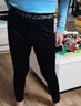 昇亿 儿童紧身裤篮球训练服足球速干长裤儿童打底裤速干女孩中小学生跑步服健身弹力保暖男童运动服 黑色长裤 28 实拍图