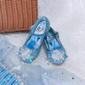 蓓然美（BeiRanMay）爱莎公主鞋夏女童2025儿童水晶鞋子艾莎公主鞋小女孩生日高跟鞋 浅蓝色 27 /鞋内长17.5cm 实拍图