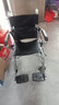 亿佰康 轮椅折叠老人轻便 手动轮椅 旅游便携轮椅 免充气轮椅车 儿童轮椅 16寸小轮椅 折叠轮椅黑色 实拍图