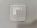小米（MI） 米家智能开关墙壁开关单双开开关三开智能家居家装智能灯开关 小米智能开关三开（单火版） 实拍图