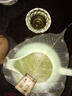 流水趣 菩提叶网茶虑茶漏书签便携旅行菩提叶脉茶漏功夫茶具过滤器配件 菩提树叶茶虑 金色1片 实拍图