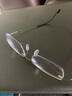 聚魅（Gemmoon）无框眼镜男简约商务眼镜框纯钛超轻一体无螺丝女专业可配度数近视 柔韧纯钛-枪色框 配镜1.74超轻薄防蓝光镜片 实拍图