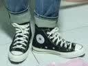 匡威（Converse）中性Chuck Taylor 70S AO高帮系带帆布鞋 162050C 37.5 实拍图