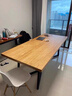 木板实木桌面板定制松木榆木吧台飘窗电脑书桌板子茶桌餐桌家用 颜色定制专拍 实拍图